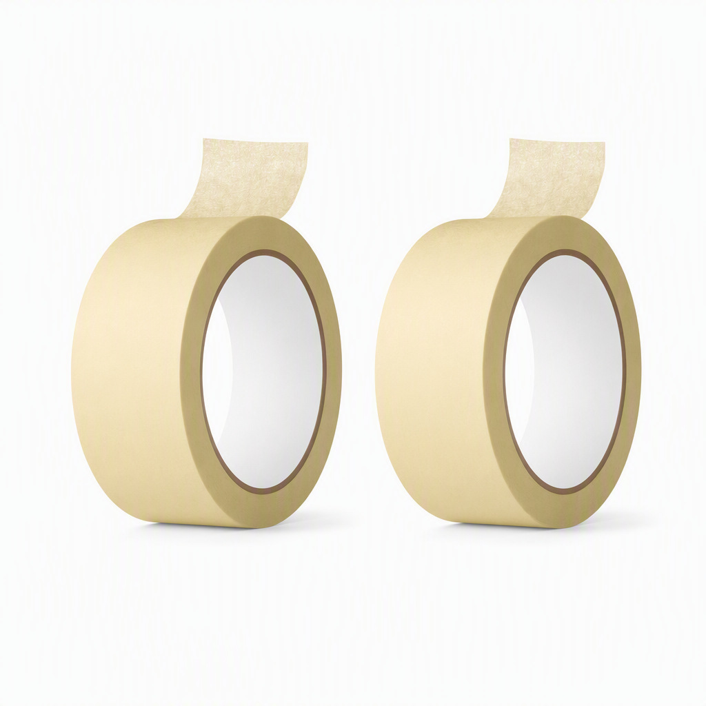 Crepe masking paper tape graded for 180 &deg;C cure cycles, supplied by Songyang New Material